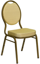 Stacking Banquet Chairs Beige